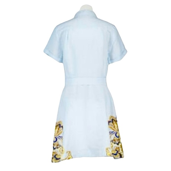 Joie Linen Button Down Dress - Picture 2 of 12